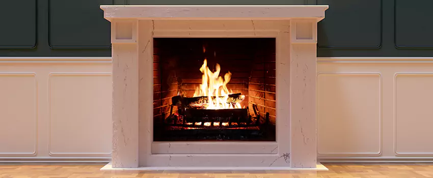 Decorative Electric Fireplace Installation in El Centro, California