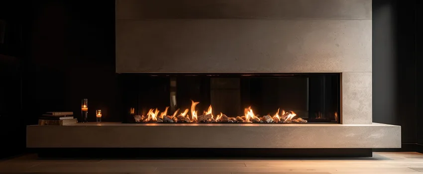 Gas Fireplace Ember Bed Design Services in El Centro, California