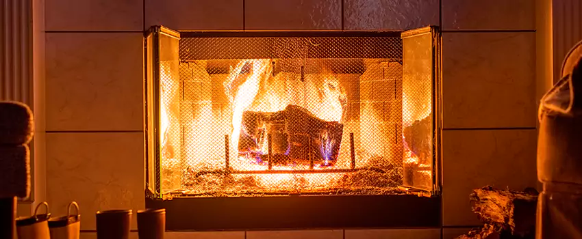 Mendota Hearth Landscape Fireplace Installation in El Centro, California