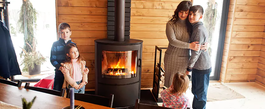 Morso Cast Iron Fireplace Insert Installation in El Centro, California