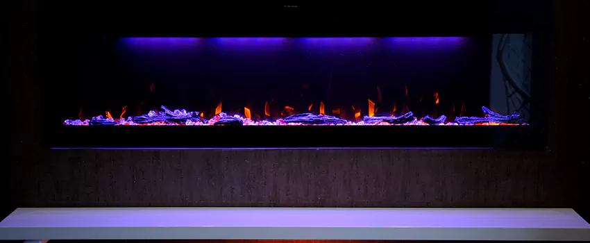 Dynamic Flame Color Fireplace Installation in El Centro, CA