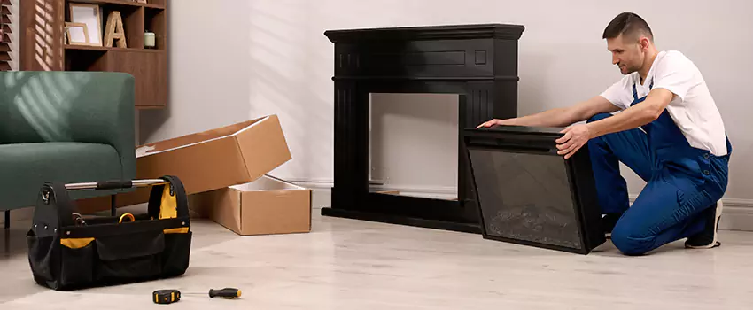 Old Rusted Metal Fireplace Repair And Replacement in El Centro, CA